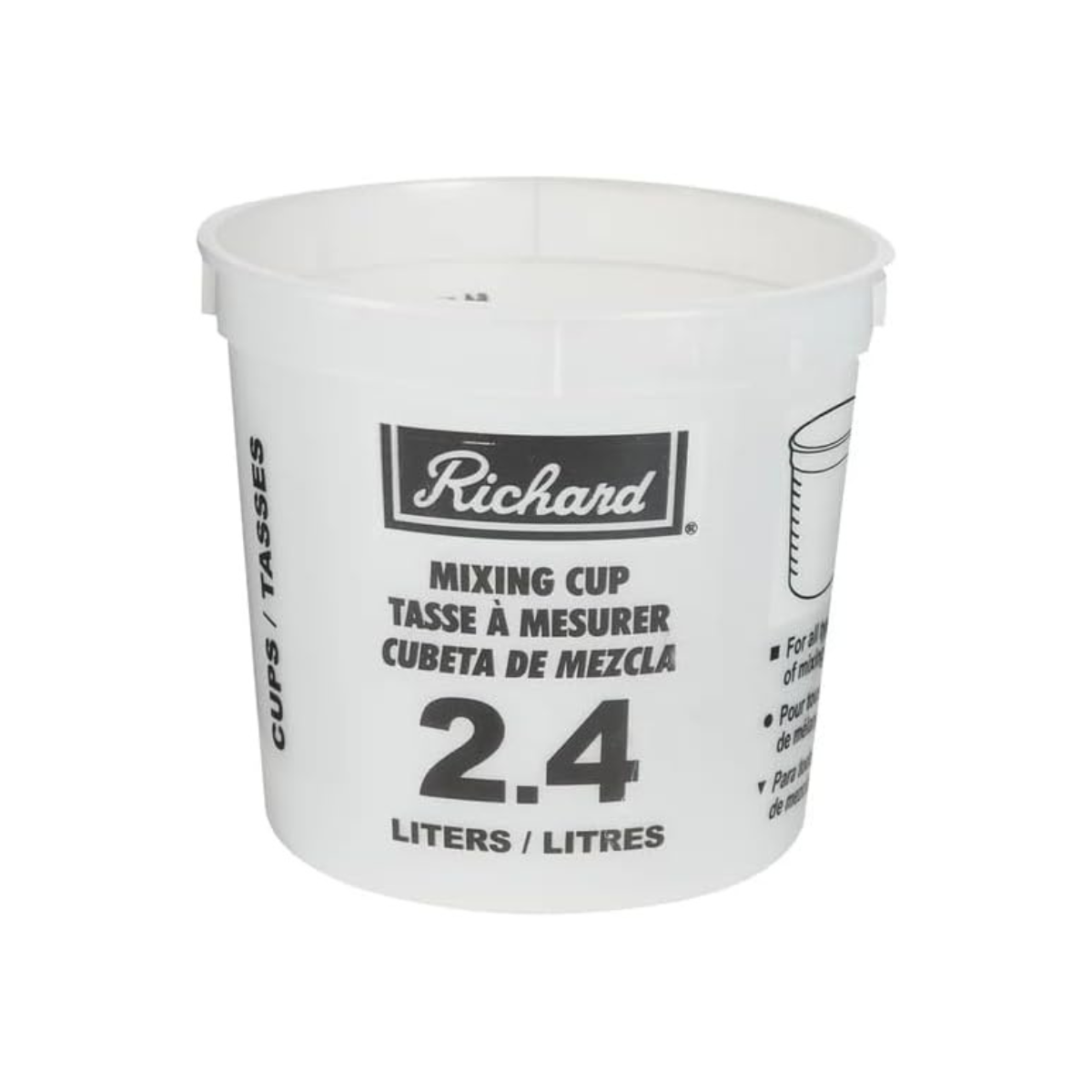 SET of 6 Graduated Measuring Cup 2.4L